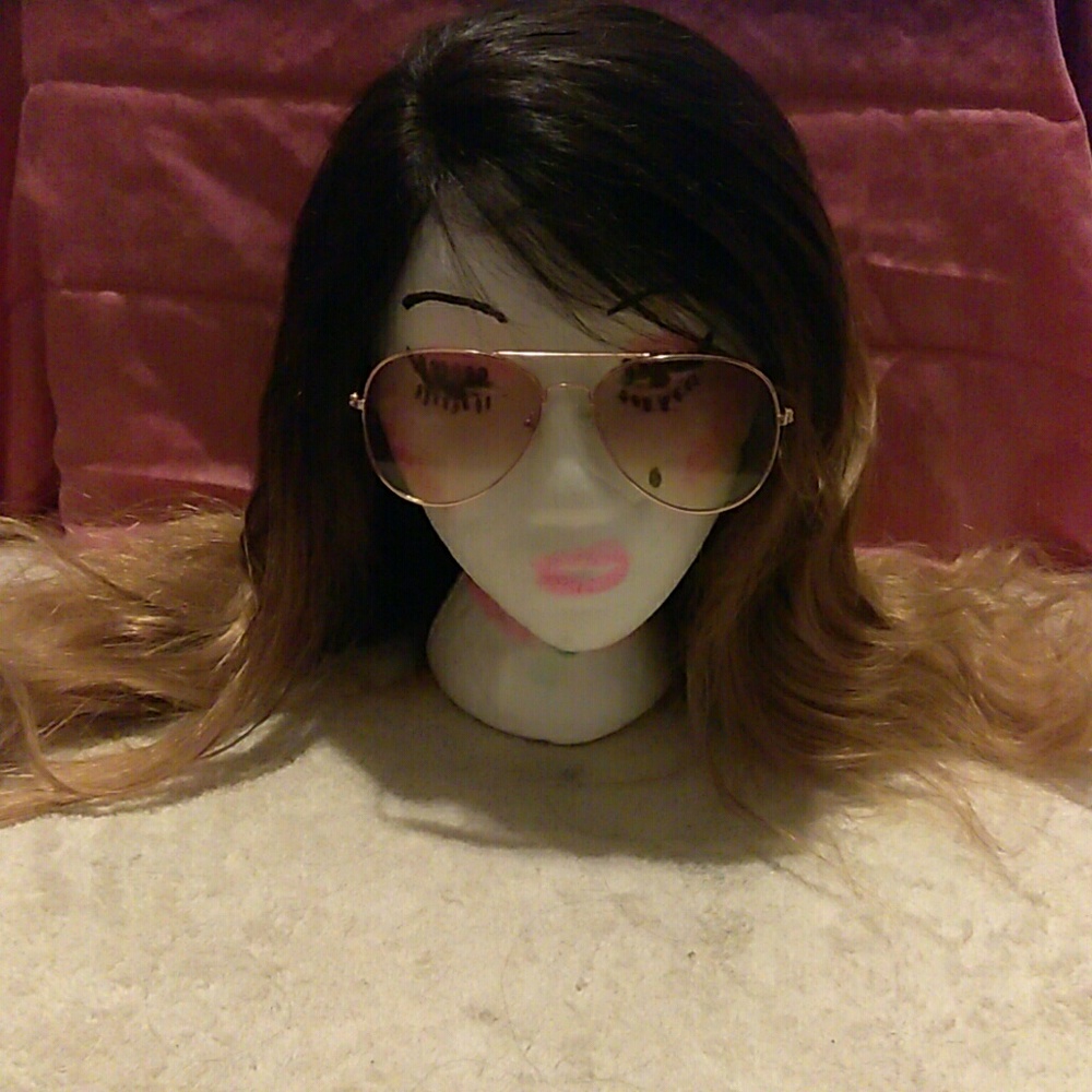 100%  BRAZILIAN  HUMAN HAIR OMBRE